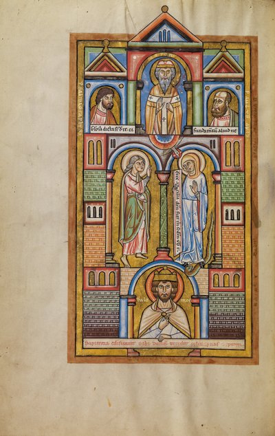The Annunciation by Unbekannt Unbekannt